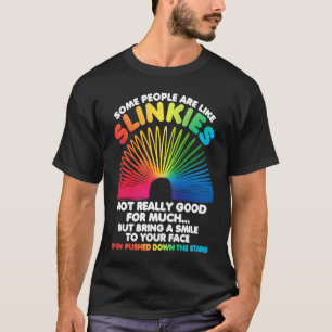 Camiseta Algumas Pessoas São Como Slinkies Sarcasm 2