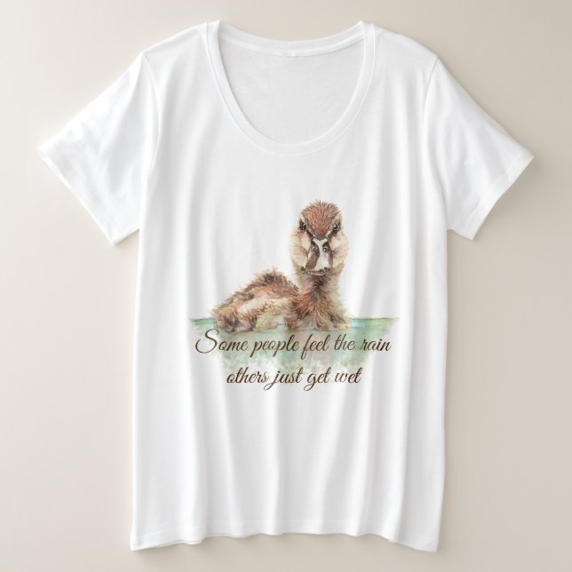 Camiseta Algumas Pessoas sentem o divertimento de aspas ins (Frente do Design)