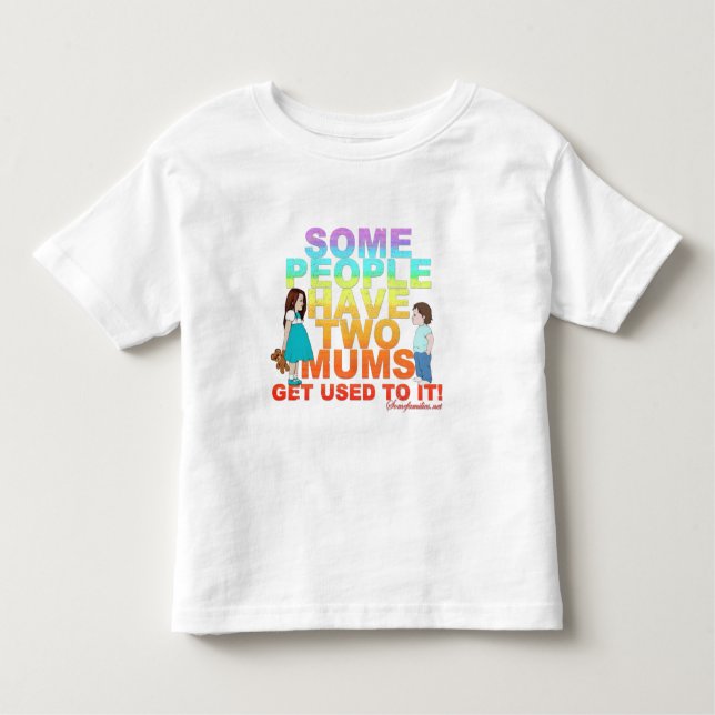 Camiseta Algumas pessoas têm duas mães (Frente)