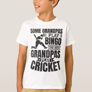 Camiseta Alguns Avôs Jogam Bingo Os Melhores Avôs Jogam Cr