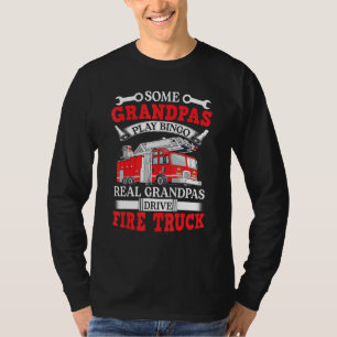 Camiseta Alguns Avós Jogam Bingo Real Avô Disparam