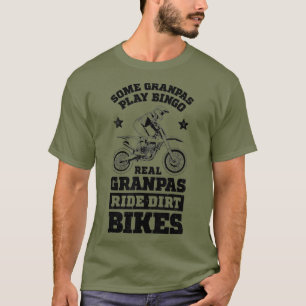 Camiseta Alguns Avós Tocam Vovô Real Bingo