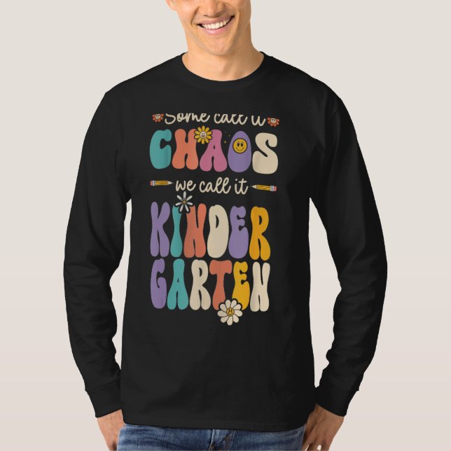 Camiseta Alguns Chamam De Caos Que Chamamos De Jardim De In (Frente)