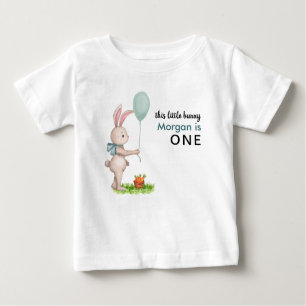 Camiseta Alguns coelhos são um primeiro aniversario de balã