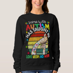 Camiseta Alguns Com Autismo Me Ensinaram Que Amor Não Preci
