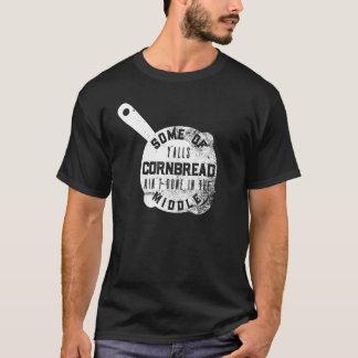 Camiseta Alguns dos Y alls Cornpão é feito no meio