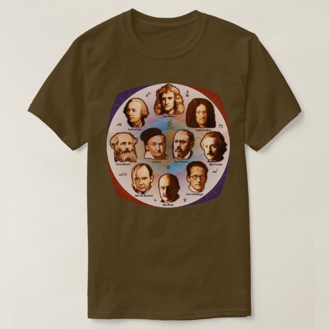 Camiseta Alguns Excelentes de Física de Matemática e Mecâni (Frente do Design)