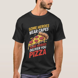 Camiseta Alguns Heróis Entregam Você Cara de Entrega de Piz