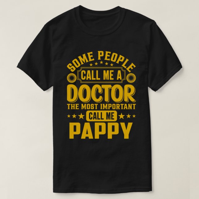 Camiseta Alguns Me Chamam De PAPAI Médica (Frente do Design)