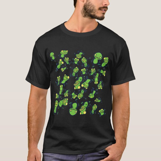 Camiseta Alguns peixes bonitos (Frente)