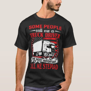 Camiseta Alguns Pessoas Me Chamam De Driver STEPDAD
