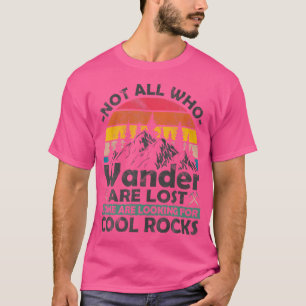 Camiseta Alguns Procuram Rochas Legal Geólogas Hu