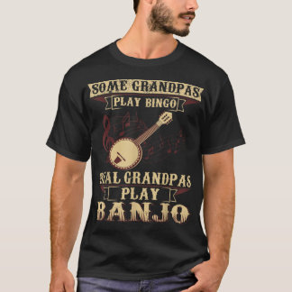 Camiseta Alguns Tocam Bingo Real Avô Jogam Banjo
