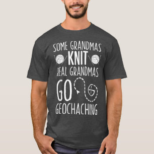 Camiseta Alguns vovós do Knit Verdadeiros Vão à Escola de G