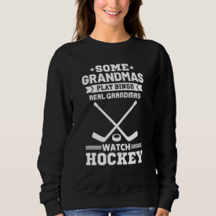 Camiseta Alguns vovós tocam Bingo Real Vovô assistindo Hock
