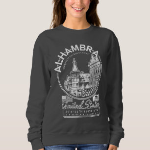 CAMISETA ALHAMBRA CALIFÓRNIA VINTAGE - CIDADE DE ALHAMBRA C