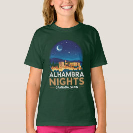Camiseta Alhambra Nights - Granada Espanha