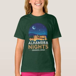 Camiseta Alhambra Nights - Granada Espanha