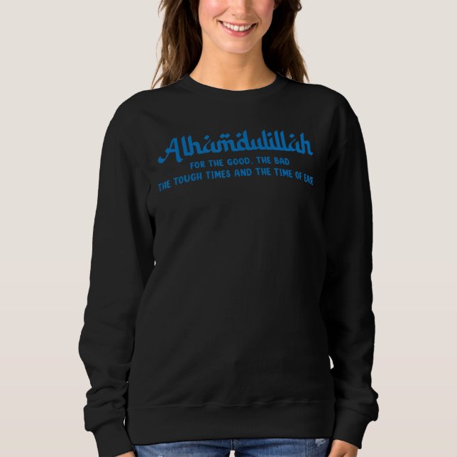 Camiseta Alhamdulillah For Everything Islamic Muslim 2 (Frente)