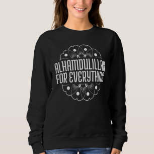 Camiseta Alhamdulillah Por Tudo O Islã Mesquita
