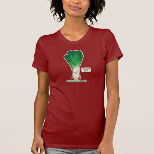 Camiseta Alho-porro da informação