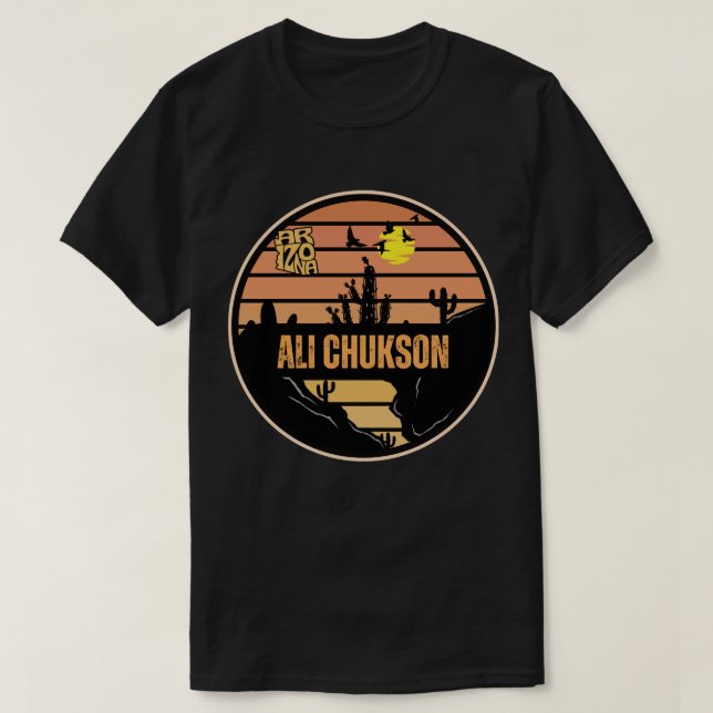 Camiseta Ali Chukson, Arizona (Frente do Design)