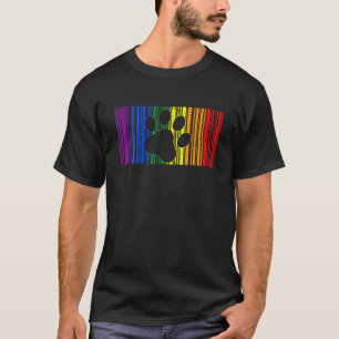 Camiseta Aliado Lgb Furry Gato Cachorro Pata Cachorro Orgul