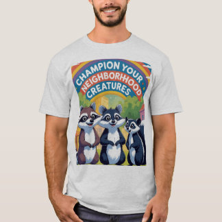 Camiseta Aliados da Vida Selvagem Unem