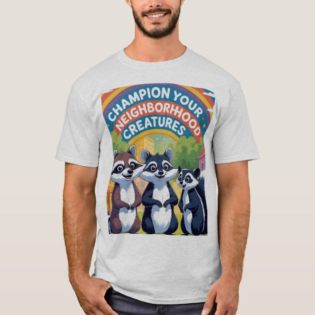 Camiseta Aliados da Vida Selvagem Unem (Frente)