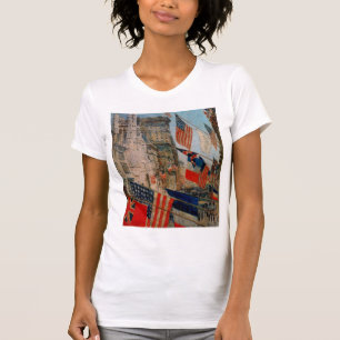 Camiseta Aliados dia, em maio de 1917