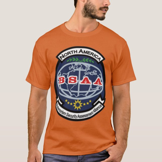Camiseta Aliança de Avaliação de Segurança de Bioterrorismo (Frente)