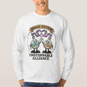 Camiseta Aliança Imparável Botto Marca Poção Mágica Retro