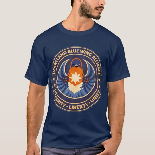 Camiseta Aliança Rebelde do Missouri  (Frente)