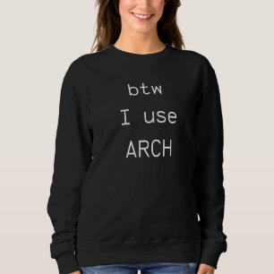 Camiseta aliás eu uso Arch Arch Linux Software de Código Ab