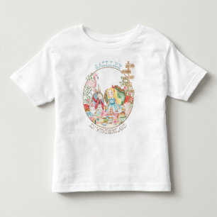Camiseta Alice Adventures em Woderland Birthday Tea Party
