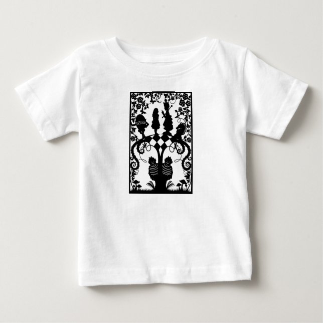 Camiseta Alice através do vidro (Frente)