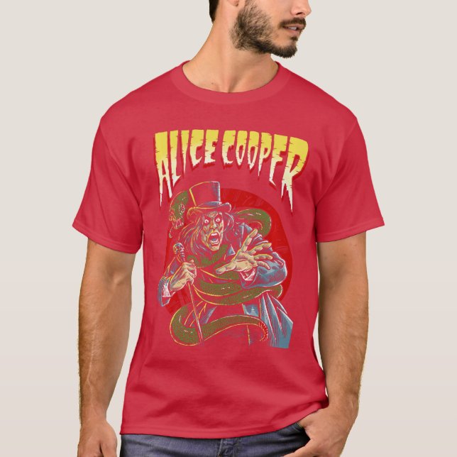Camiseta Alice Cooper Comic Book friend (Frente)