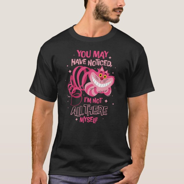 Camiseta Alice in Wonderland - Cheshire Cat Not All There M (Frente)