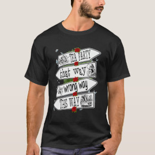 Camiseta Alice In Wonderland-Men T