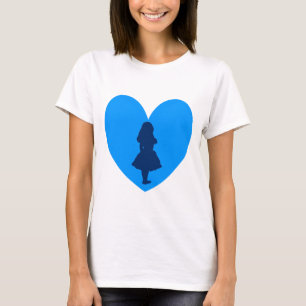 Camiseta Alice no amor do país das maravilhas