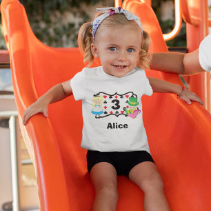 Camiseta Alice no Aniversário de criança de Wonderland - Pe