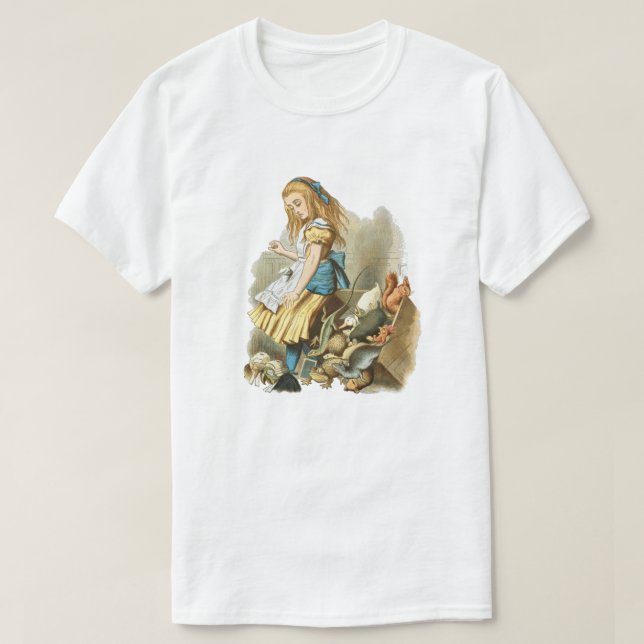 Camiseta Alice no Camiseiro das Maravilhas (Frente do Design)