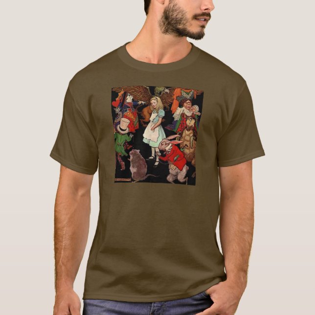 Camiseta Alice no País das Maravilhas (Frente)