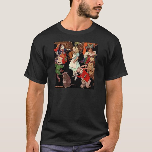 Camiseta Alice no País das Maravilhas (Frente)