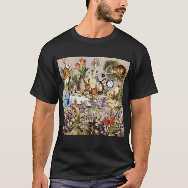 Camiseta Alice no País das Maravilhas (Frente)