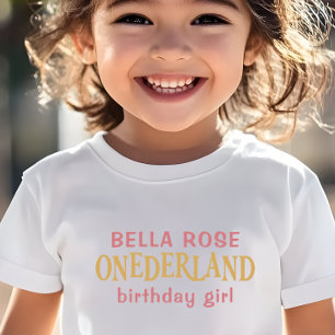 Camiseta Alice no País das Maravilhas 1º aniversário