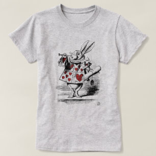 Camiseta Alice no País das Maravilhas do Coração Vermelh