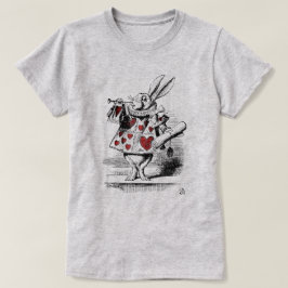 Camiseta Alice no País das Maravilhas do Coração Vermelho d