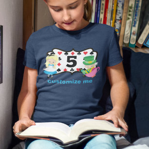 Camiseta Alice no País das Maravilhas, Festa de Aniversár