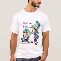 Alice no País das Maravilhas Mad Hatter Engraçado